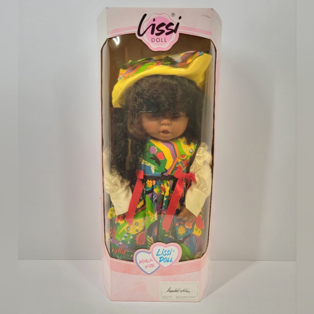 Vintage Lissi Chandra African American Baby Doll Limited Edition New Sealed